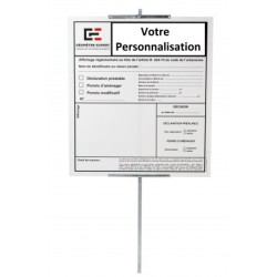 Panneau d'Information 800 x 900