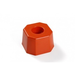 Tête plastique octogonale TR Ø85 - sans marquage
