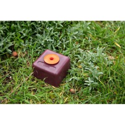 Tête plastique recyclé carrée 94 x 94 Diam. 25 - OGE