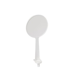 Plaquette type PAD P rigide pour ancrage diam. 20 à 21.3 mm