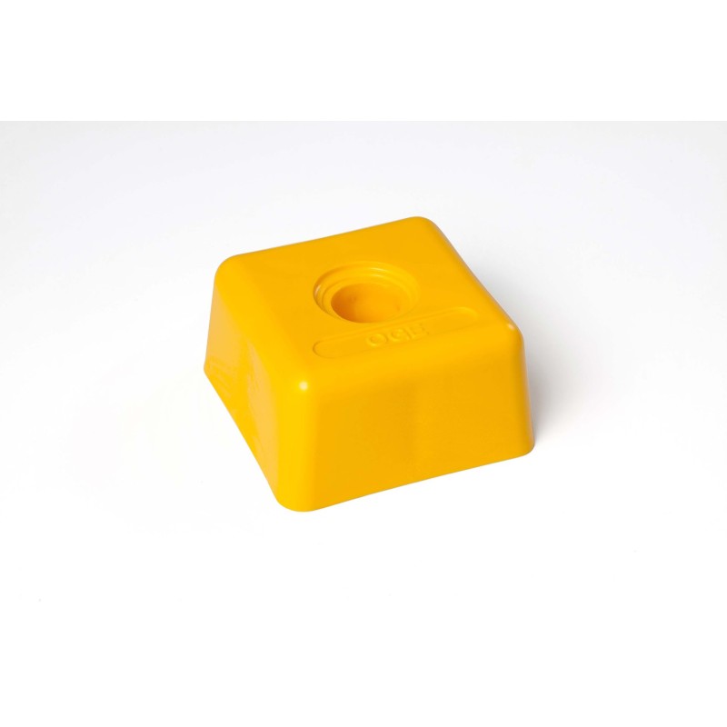 Tête plastique carrée 94 x 94 - Diam. 31 - OGE