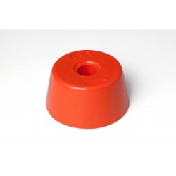 Tête plastique ronde diam120 - neutre